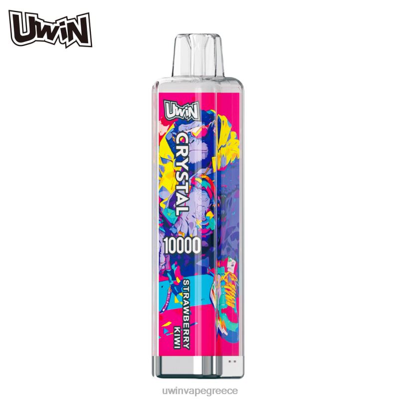Uwin Vape Γεύση ακτινίδιο φράουλα | UWIN CRYSTAL 10000 ατμούς μιας χρήσης FHT0211