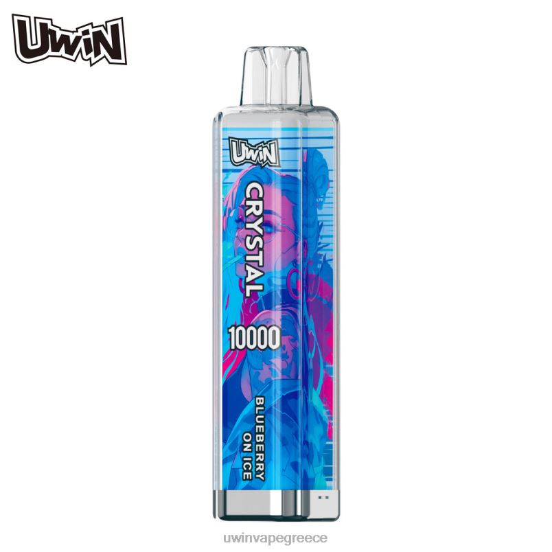 Uwin Vape Κατάστημα βατόμουρο στον πάγο | UWIN CRYSTAL 10000 ατμούς μιας χρήσης FHT024